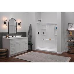 Classic 500 60 in. L x 30 in. W Alcove Shower Pan Base with Center Drain in High Gloss White - v9nkwmqgiptpaunvjc5e@2x.jpg
