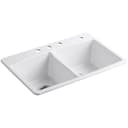 Brookfield 33" Double Basin Top-Mount Enameled Cast-Iron Kitchen Sink - vamijsjbchq5ghsrx4ry@2x.jpg