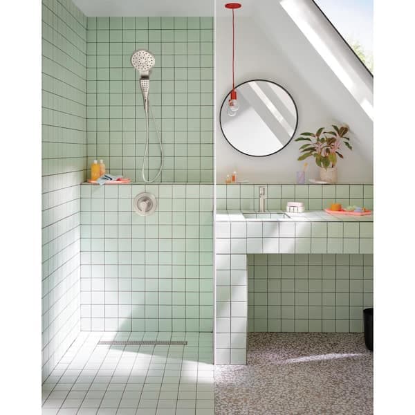 MOEN Verso 8-Spray 7 in. Dual Wall Mount Fixed and Handheld Shower Head with Infiniti Dial in Spot Resist Brushed Nickel 220C2SRN - vbccycj3xwbquphywzp8@2x.jpg