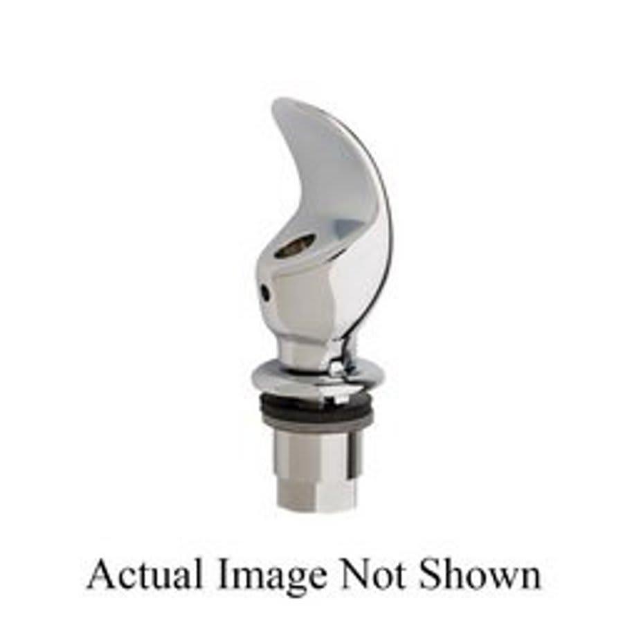 Bubbler Head Assembly, 1/4 in Comp, Solid Brass, Polished Chrome