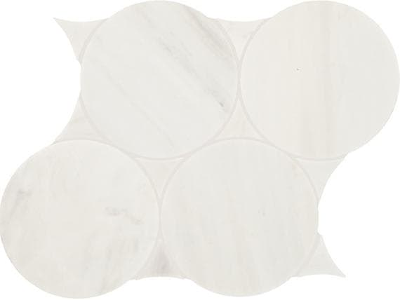 Eclessia Marble Pacifica Circle 6X6 Polished