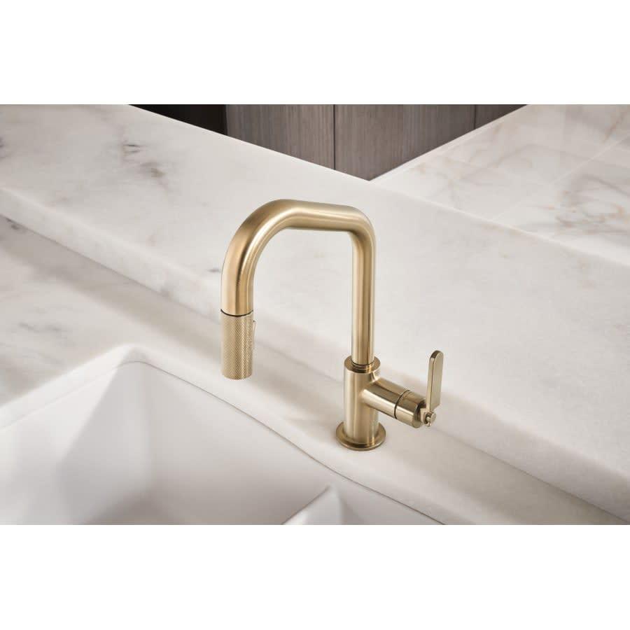 Litze Single Handle Angled Spout Pull Down Kitchen Faucet with Industrial Handle - Limited Lifetime Warranty - vde4fdyos3didzlouolx@2x.jpg