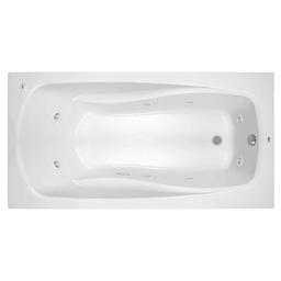 Lansford 72" x 36" Whirlpool Bathtub with 8 Hydro Jets and EasyCare Acrylic - Drop In or Alcove Installation - ve38ufvzbw3qkwtstubw_x500.jpg