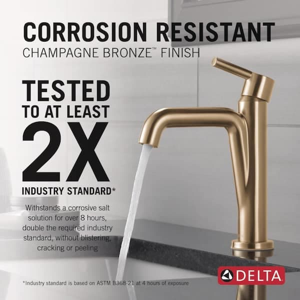 Delta Nicoli Gold Single-Handle 4 in. Single Hole Bathroom Faucet in Champagne Bronze 15849LF-CZ - veeeq6dflbrctmeocwd5@2x.jpg
