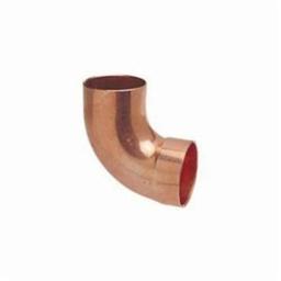 DWV Street 90 deg Elbow, 3 in, Fitting x C, Copper - vem5p2tfbe4ahbvhrsvt@2x.jpg