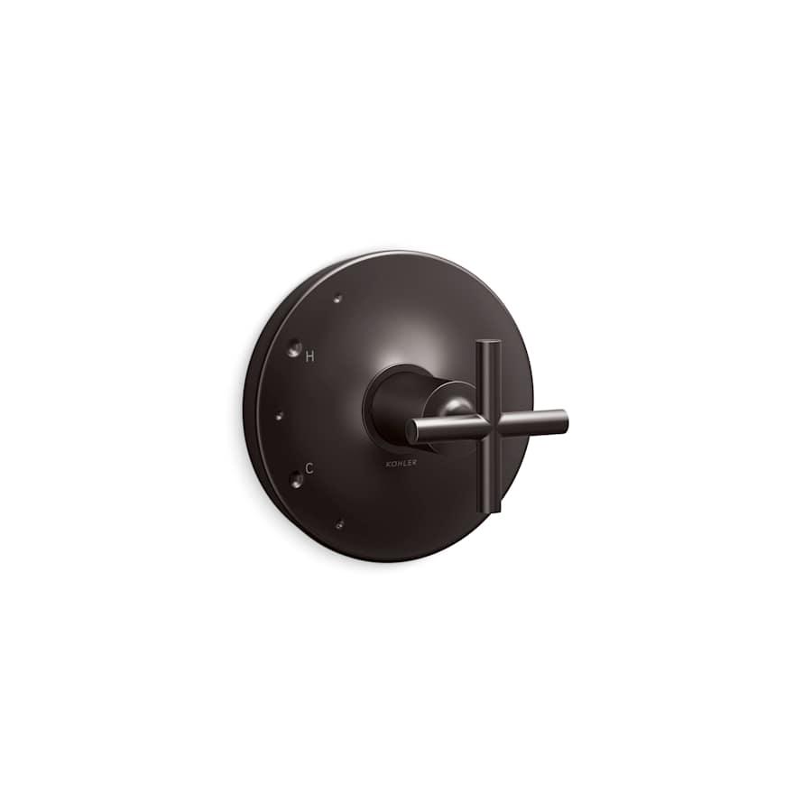 Purist Pressure Balanced Valve Trim Only with Single Cross Handle - Less Rough In