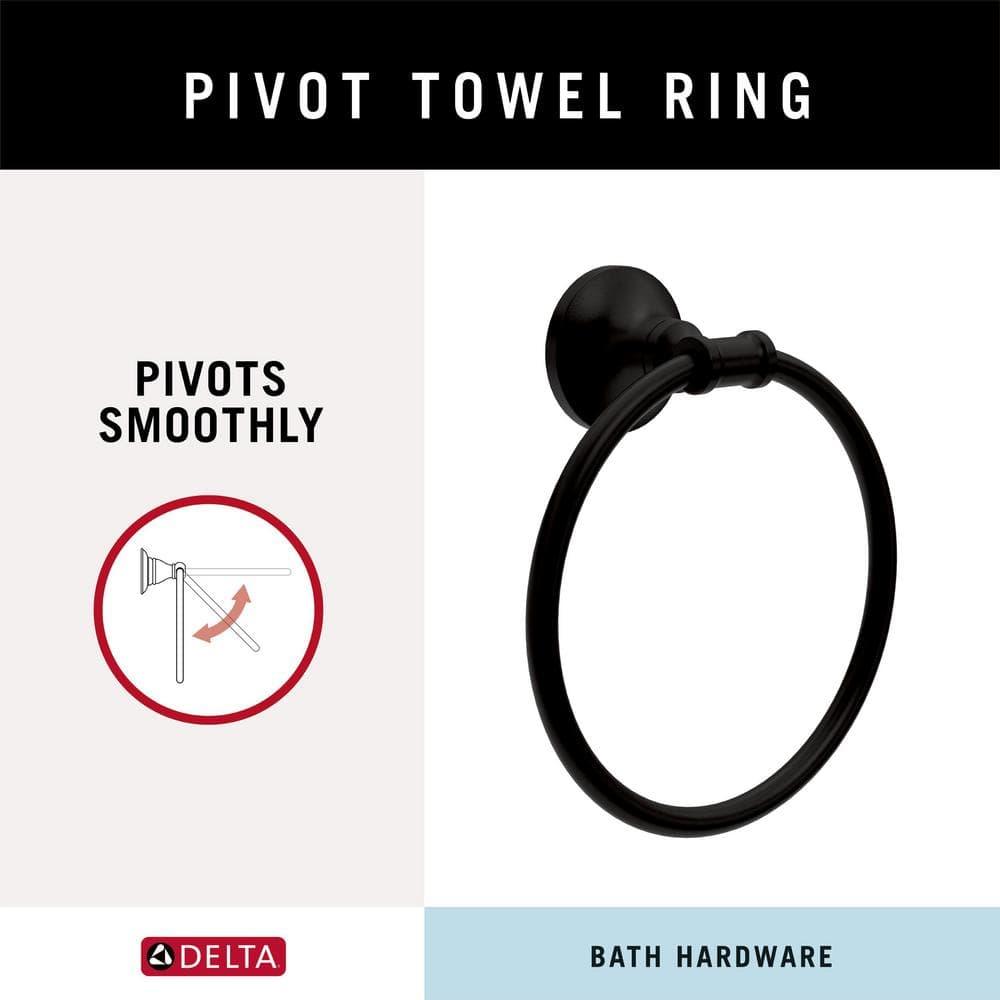 Chamberlain Wall Mount Round Closed Towel Ring Bath Hardware Accessory in Matte Black - vgimddfwwh3mzhb4j071@2x.jpg