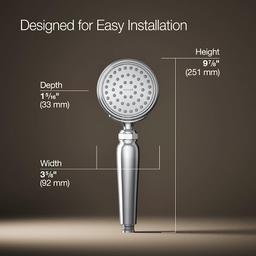 Artifacts 1.75 GPM Single Function Hand Shower with MasterClean Sprayface - vhbh98cd7axgxq2qigeg@2x.jpg