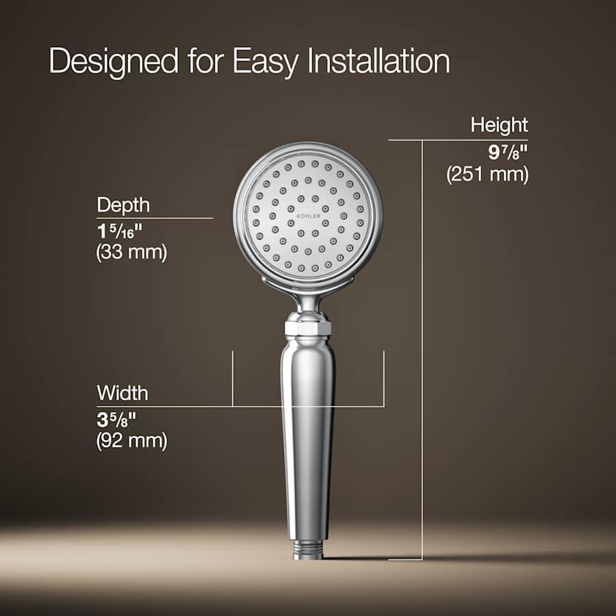 Artifacts 1.75 GPM Single Function Hand Shower with MasterClean Sprayface - vhbh98cd7axgxq2qigeg@2x.jpg