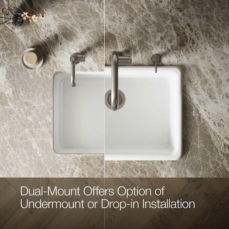 Iron/Tones 27" Undermount Single Basin Enameled Cast Iron Kitchen Sink - vheyh4ykfpmyimoiauhx@2x.jpg