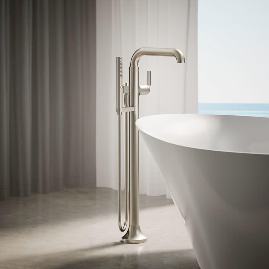 Tone Floor Mounted Tub Filler with Built-In Diverter - Includes Hand Shower - vhgssr5z0isdxlvbyg6r@2x.jpg