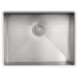Vault 25" Single Basin Top-Mount/Under-Mount 18-Gauge Stainless Steel Kitchen Sink with SilentShield - vhtj94ibkkcvejdw4eok@2x.jpg