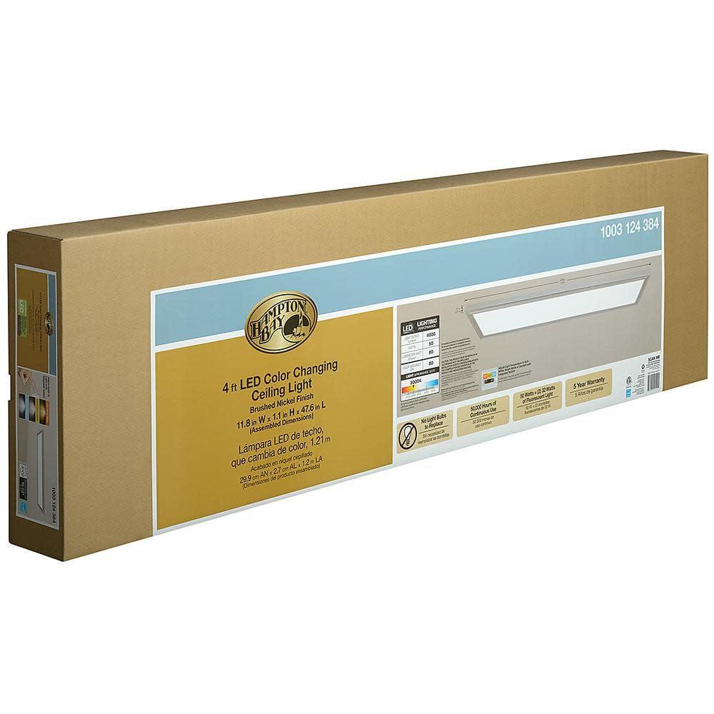 48 in. x 12 in. Low Profile Selectable LED Flush Mount Ceiling Flat Panel Brushed Nickel Rectangle 4000 Lumens Dimmable - vico086iivlqofmx1ijx@2x.jpg