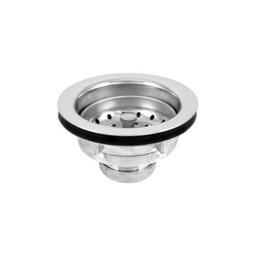 Lucky 7 Sink Basket Strainer, Polished Chrome Plated Brass Body w/ Stainless Steel Basket & 4 in Chrome Plated Tailpiece - vij5rlr6dunbn5xxisvt@2x.jpg