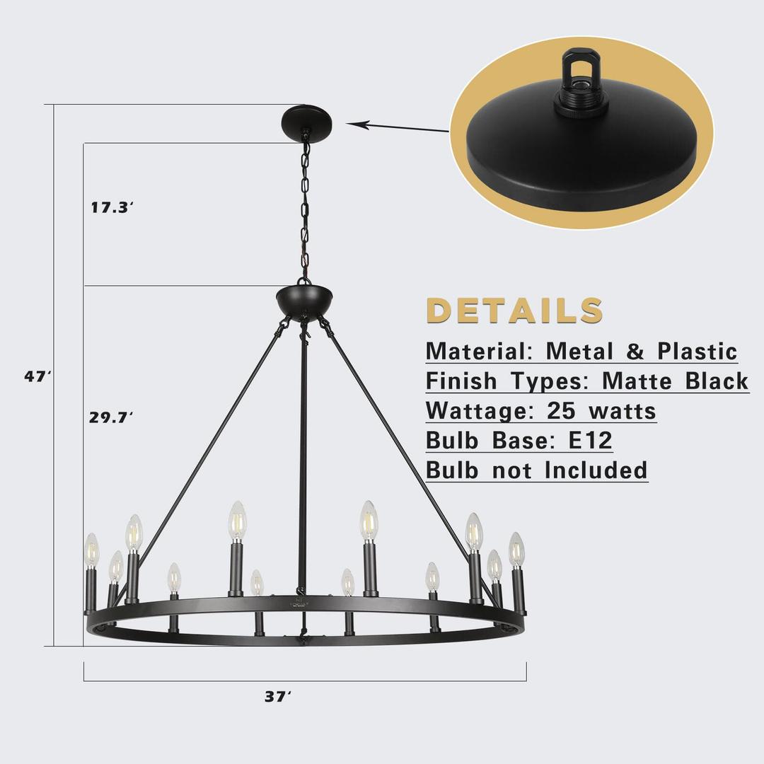 12-Light Matte Black Chandelier Wagon Wheel Steel Frame - virgfrlekgfybbul8okn@2x.jpg