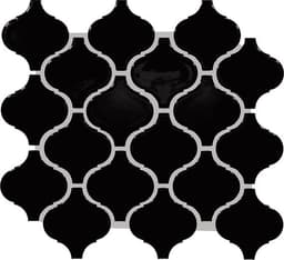 Color Wheel Retro Black Arabesque 3X3 Glossy - virwup839bybtevwuwch@2x.jpg