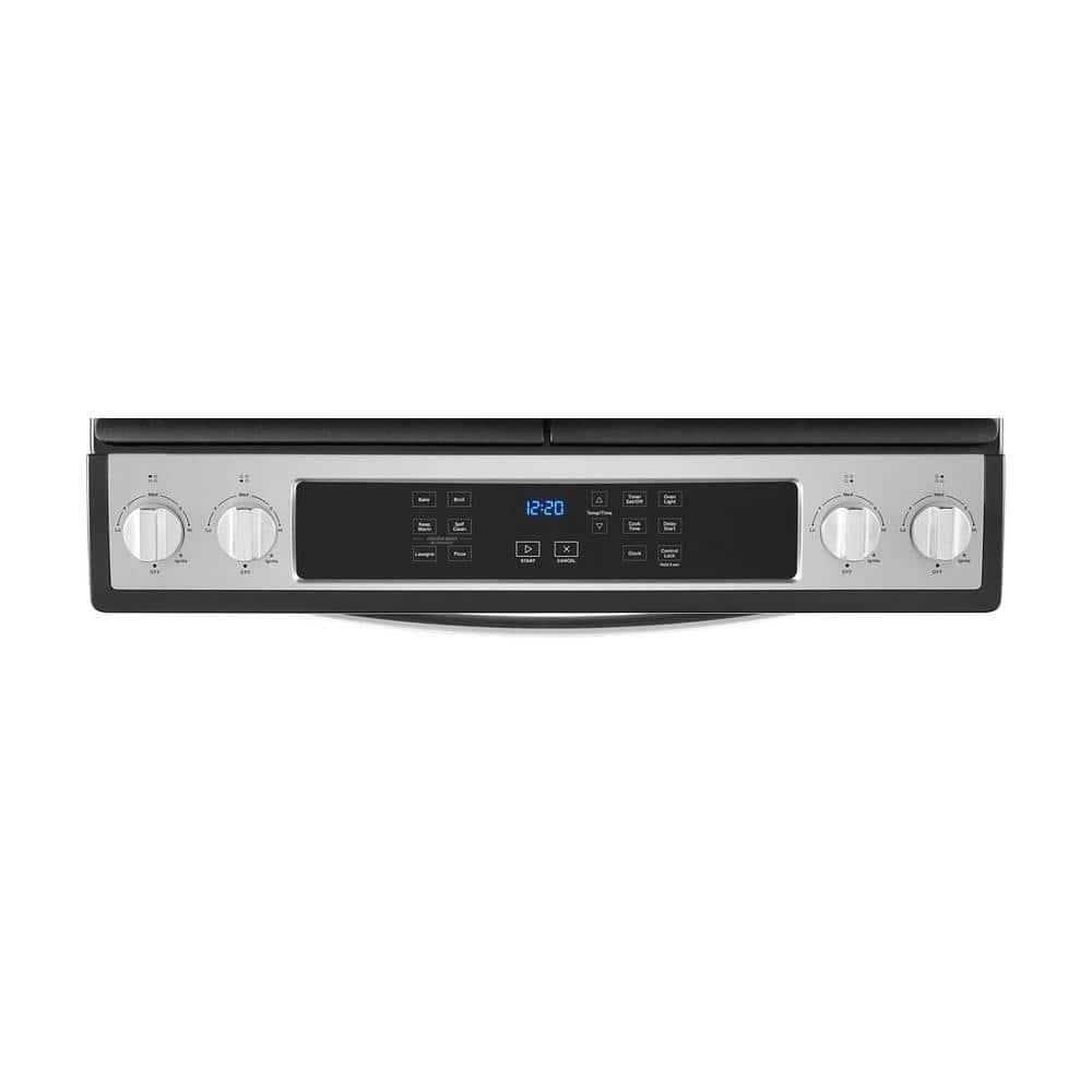 30"W 5.0Cuft Slide In 4B Gas Range Stainless Steel - viw78k3ad5ilvcpxmcsg@2x.jpg