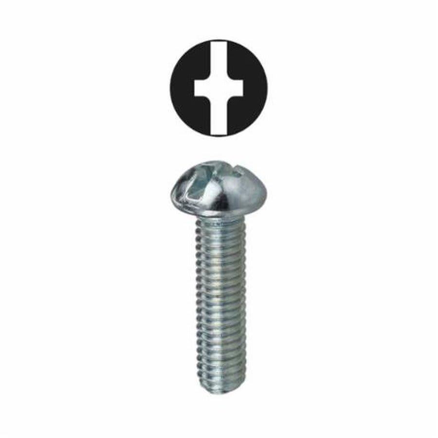 Machine Screw, 1/4-20, 3 in OAL, Steel, Round Head, Zinc Plated, Phillips®/Slotted Drive - vj0xk1brjzcgxskrwnbg@2x.jpg