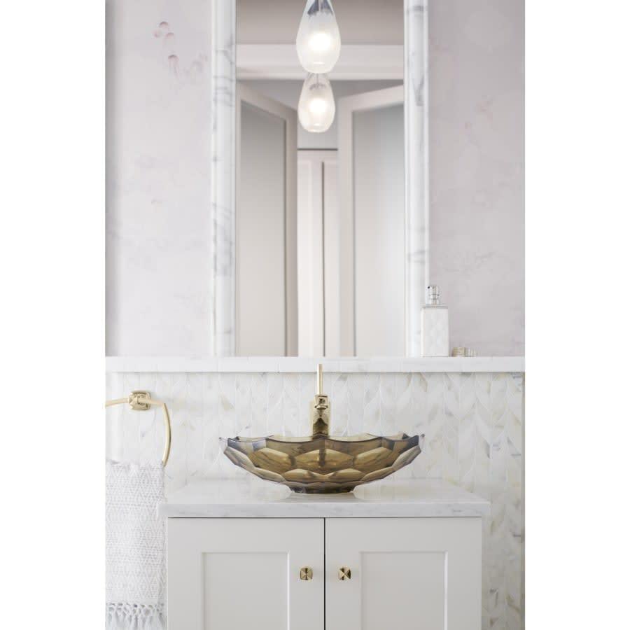 Artist Editions Briolette Glass 4-3/4" x 17-1/2" Vessel Bathroom Sink - vjhxm14gtfhcqamottnh@2x.jpg
