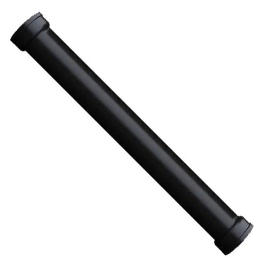 Cast Iron Pipe, 4 in, Double Hub, 2-1/2 ft L