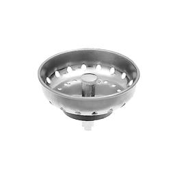 Strainer With Fixed Post, Stainless Steel, Polished Chrome - vkp61ac8mkuuuigvduky@2x.jpg