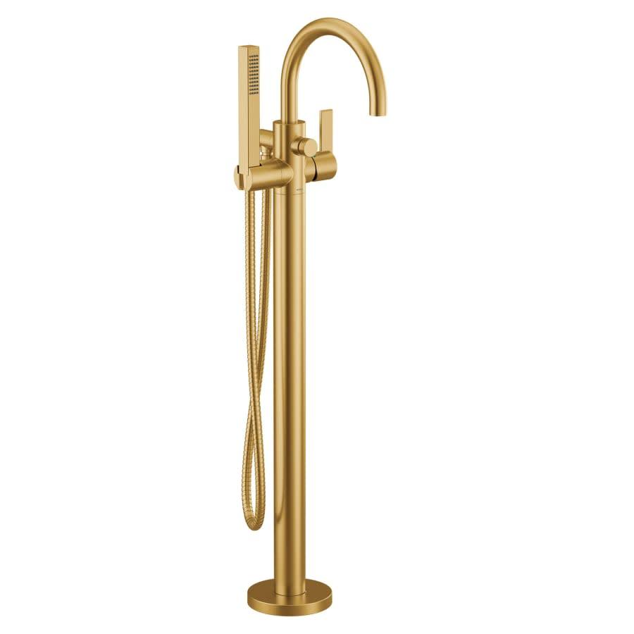 Cia Floor Mounted Tub Filler with Built-In Diverter - Includes Hand Shower - vktxbcp1hqgt9wbpdozk@2x.jpg