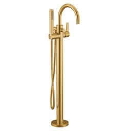 Cia Floor Mounted Tub Filler with Built-In Diverter - Includes Hand Shower - vktxbcp1hqgt9wbpdozk@2x.jpg
