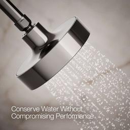 Purist 2.5 GPM Single Function Shower Head with MasterClean and Katalyst Air-Induction Spray Technology - vl04aiazm2ovex0spneq@2x.jpg