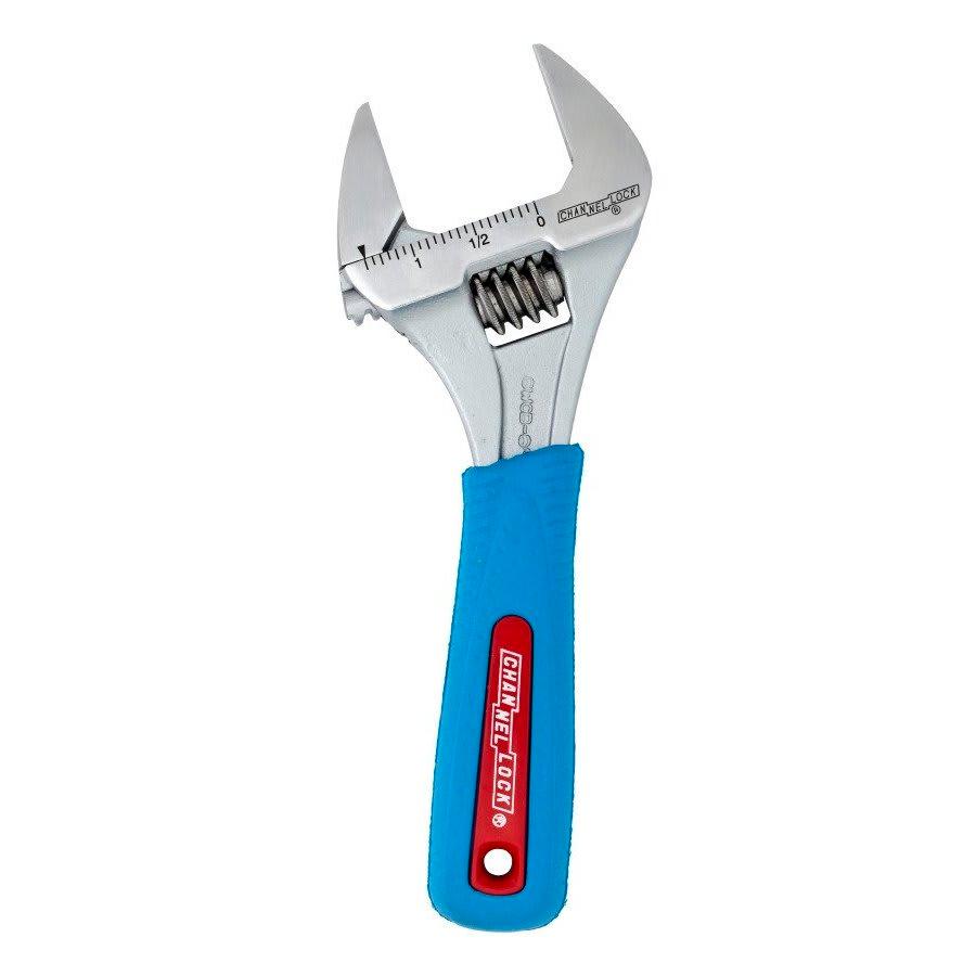6 in, Adjustable Wrench, Wide Azz®, Chrome, Code Blue® - vlbw2rptivupf2glvswf@2x.jpg