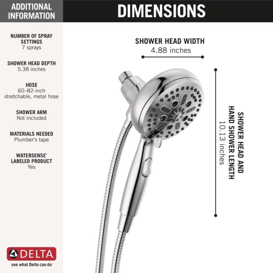 Universal Showering 1.75 GPM Multi Function Hand Shower Package with SureDock Integrated Shower Arm holder - Limited Lifetime Warranty - vlinbxcvpsp3bjlxcasf@2x.jpg
