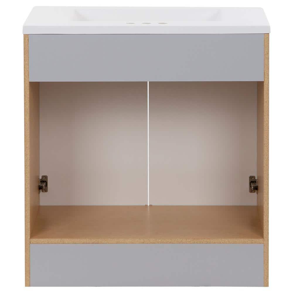 30 in. W x 19 in. D x 33 in. H Single Sink Freestanding Bath Vanity in Pearl Gray with White Cultured Marble Top - vlu2s93jhn7yccn3h5m9@2x.jpg