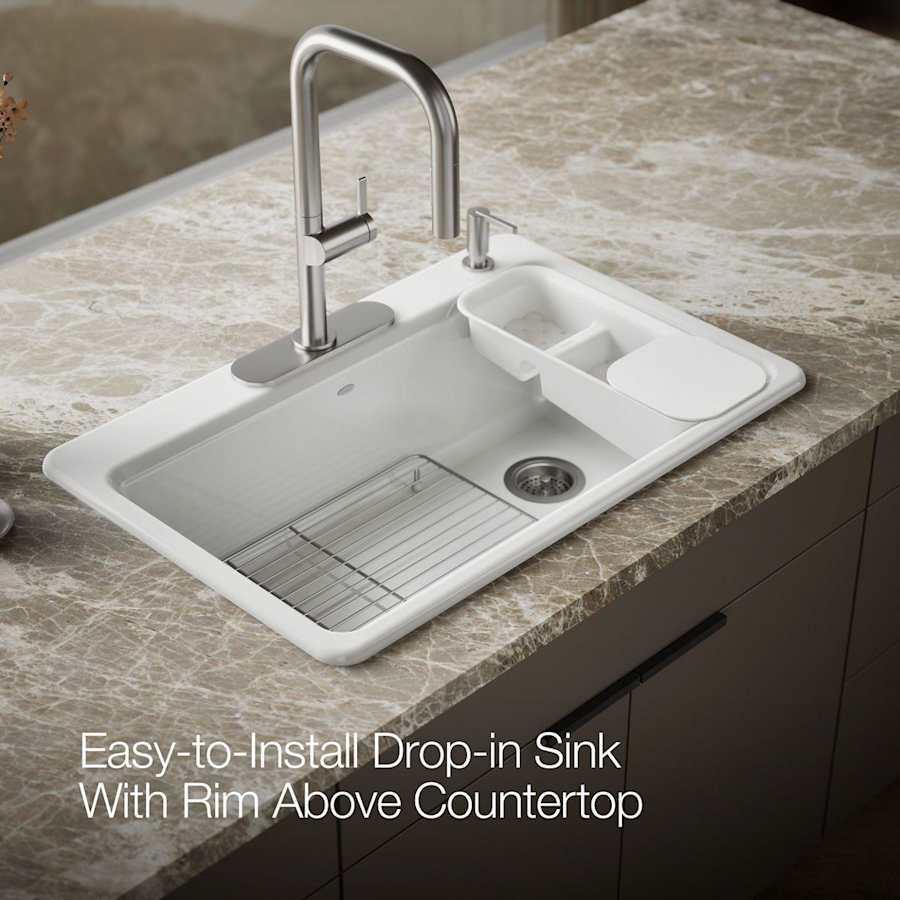 Riverby 33" Single Basin Top-Mount Enameled Cast-Iron Kitchen Sink - vmjmkcv0ukmhx089udlj@2x.jpg
