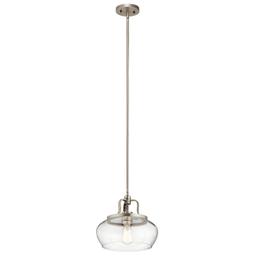 Davenport Convertible Single Light 12" Wide Pendant / Semi-Flush Ceiling Fixture - vnkqbiakh47ai5olstpz@2x.jpg