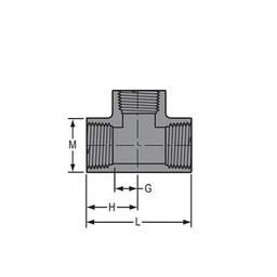 Tee, 3/4 in, FNPT, SCH 80/XH, PVC - vnmmduxrlu6cqnjdhhum@2x.jpg
