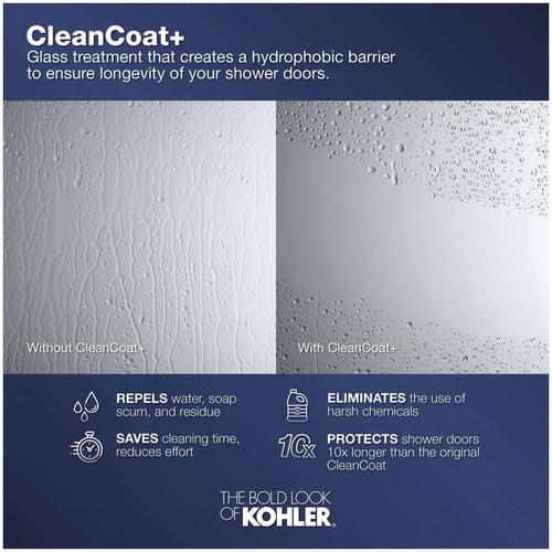 Elate 70-1/2" High x 53-5/8" Wide Sliding Framed Shower Door with Clear Decorative Grid Glass - vnymx63540kkzfb8bj1v_x500.jpg