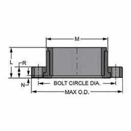 2-Piece Flange, 1-1/4 in, Socket, PVC, SCH 80/XH - voblcur8w48jqxnltxkl@2x.jpg