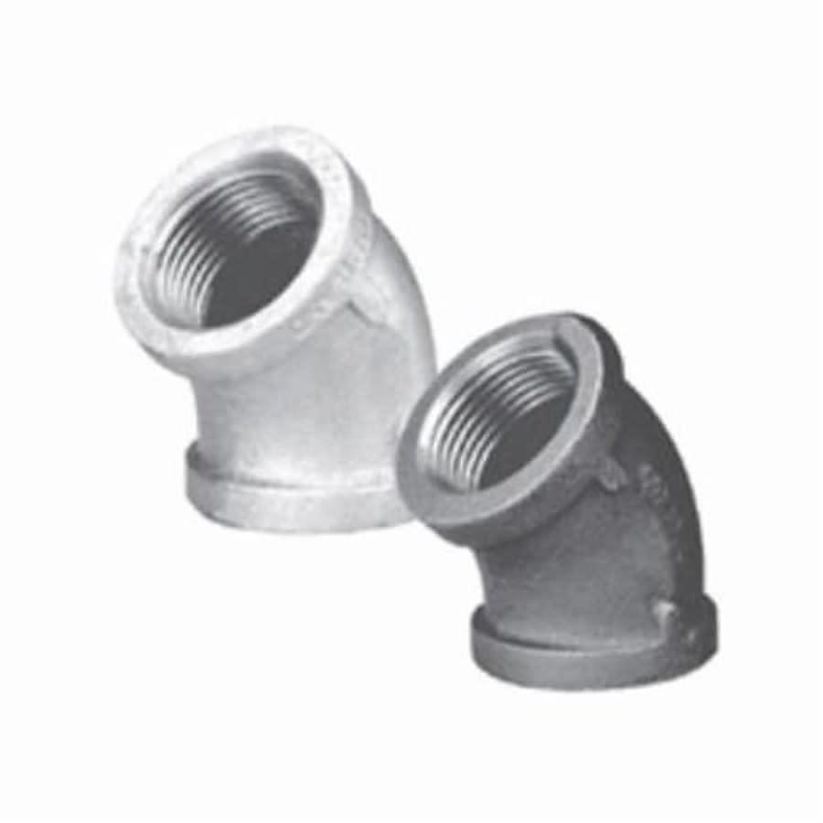 45 deg Elbow, 3/8 in, FNPT, 150 lb, Malleable Iron, Black - vp89gfkjyitsexsrbsys@2x.jpg