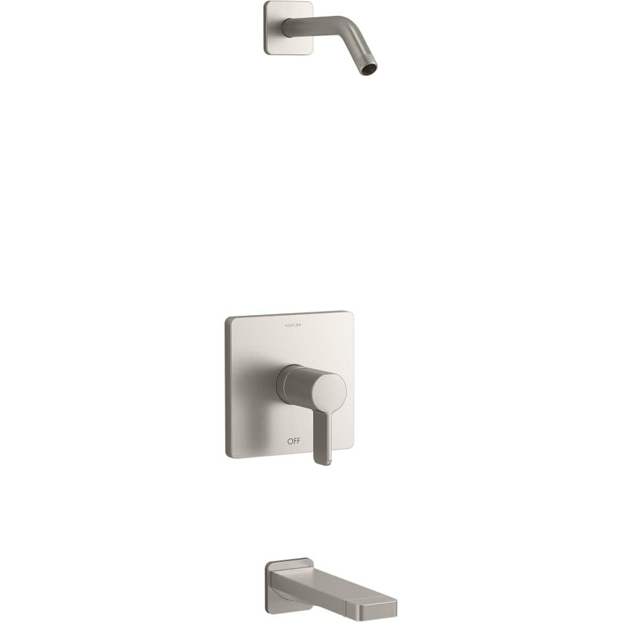 Parallel Tub and Shower Trim Package Shower Head