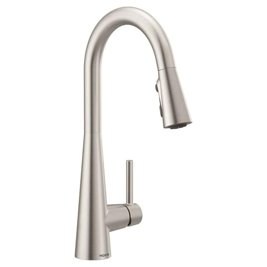 Sleek™ Kitchen Faucet, Deck Mount, ADA, 1 Lever Handle, 1 or 3-Hole, Spot Resist Stainless - vtvckkwanijgflgvmx1n@2x.jpg
