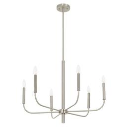 6-Light Brushed Nickel Classic Candlestick Chandelier - vugod1cpznswvshrfbyo@2x.jpg