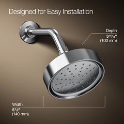 Purist 2.5 GPM Single Function Shower Head with MasterClean and Katalyst Air-Induction Spray Technology - vutppczqoz8kazfwcydd@2x.jpg