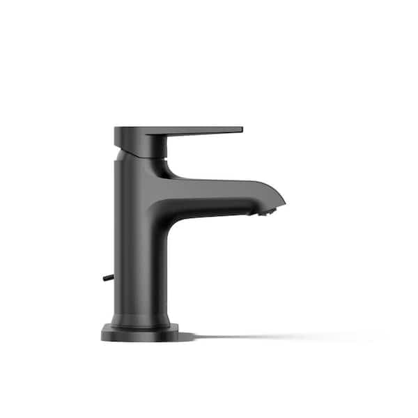 KOHLER Hint Single Hole 1.2 GPM Single-Handle Bathroom Sink Faucet in Matte Black 97061-4-BL - vutvlclenmh8zmoxhozo@2x.jpg