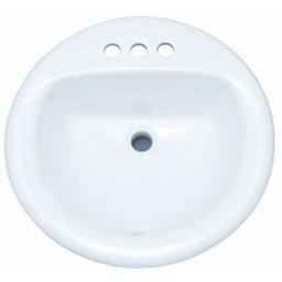 Rockaway 19" Circular Vitreous China Drop In Bathroom Sink with Overflow and 3 Faucet Holes at 4" Centers - vvoybf0vb4jzpjgc0msa@2x.jpg