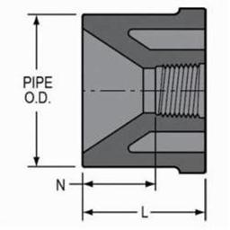Bushing, 2 x 1-1/4 in, Spigot x FNPT, SCH 80/XH, PVC - vvx8vprjadmkswzrfzzm@2x.jpg