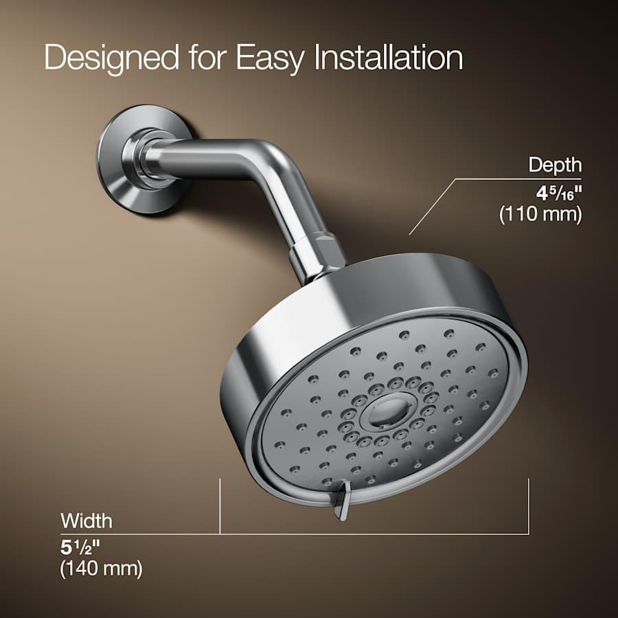 Purist 2.5 GPM Multi Function Shower Head with MasterClean and Katalyst Air-Induction Spray Technology - vyj7t4cdsrwb6nrwlj0c@2x.jpg