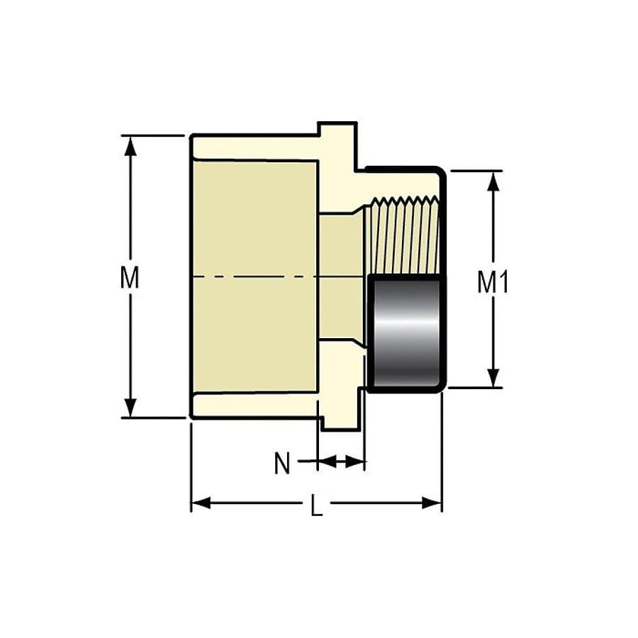 Female Adapter, 1 x 3/4 in, Socket x FNPT, SCH 40/STD, CPVC - vzow5ilqwexecc0cmqmf@2x.jpg