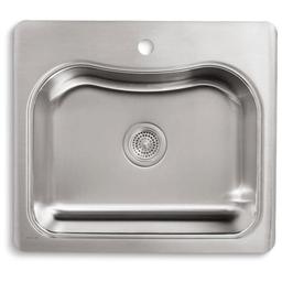 Staccato 25" Single Basin Top-Mount 18-Gauge Stainless Steel Kitchen Sink with SilentShield - w2qsxjzgygcngwysl8wu@2x.jpg