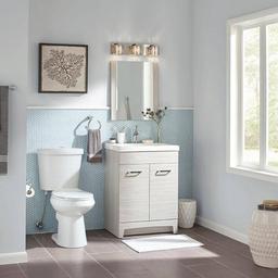 2-piece 1.1 GPF/1.6 GPF High Efficiency Dual Flush Complete Elongated Toilet in White, Seat Included - w3rfrminludx4hegxpo6@2x.jpg