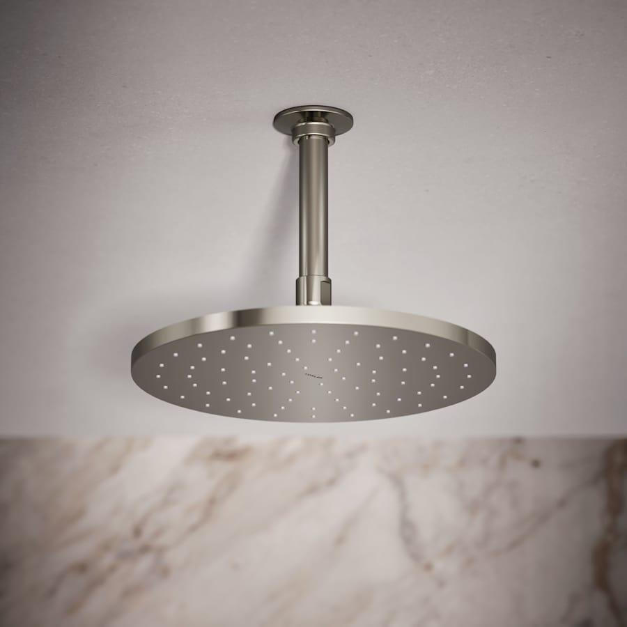 Contemporary Round 10" Single Function 2.5 GPM Rainhead with MasterClean Sprayface and Katalyst Air-Induction Technology - w56lm7crubrqv5yazb8h@2x.jpg