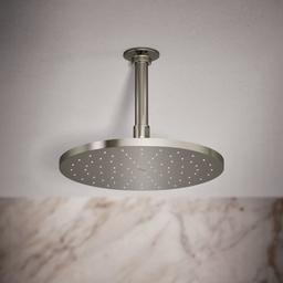 Contemporary Round 10" Single Function 2.5 GPM Rainhead with MasterClean Sprayface and Katalyst Air-Induction Technology - w56lm7crubrqv5yazb8h@2x.jpg